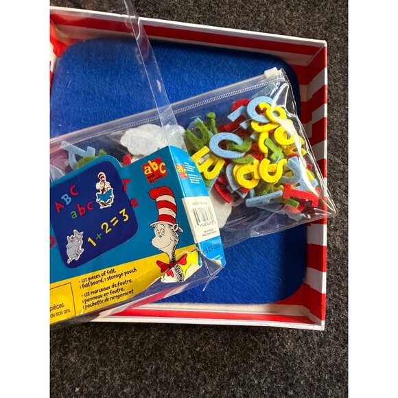 Dr. Seuss Educational Felt Board Set With Letters & Numbers For Kids Ages 6+ - Picture 3 of 5